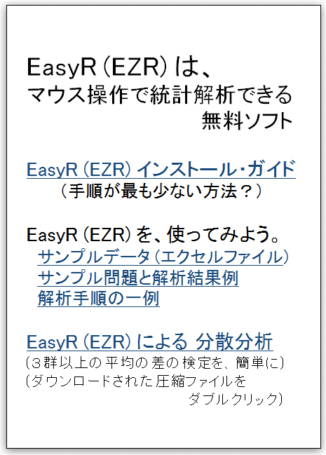 EasyR
                    iEZR) guide